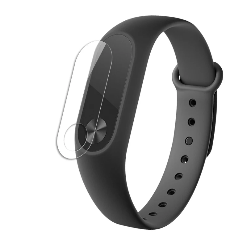 2 шт. упак. Смарт-часы Защита экрана для Xiaomi Mi band TPU стеклянная пленка против