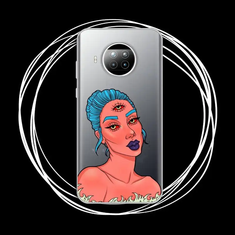 

Funny Letter Karma is A Phone Case Transparent for xiaomi redmi note 8 9 9s 11 10t lite pro