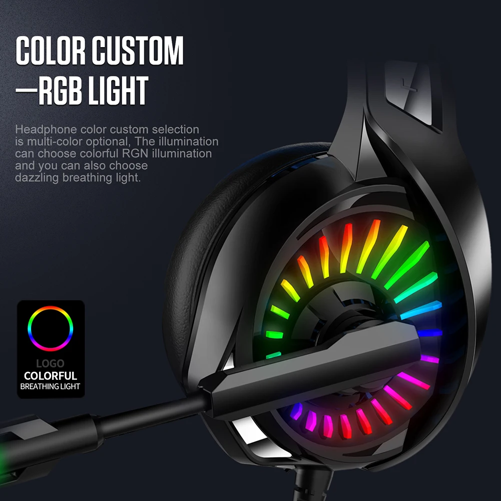 Удобные наушники с креплением на голову игровые компьютерная гарнитура