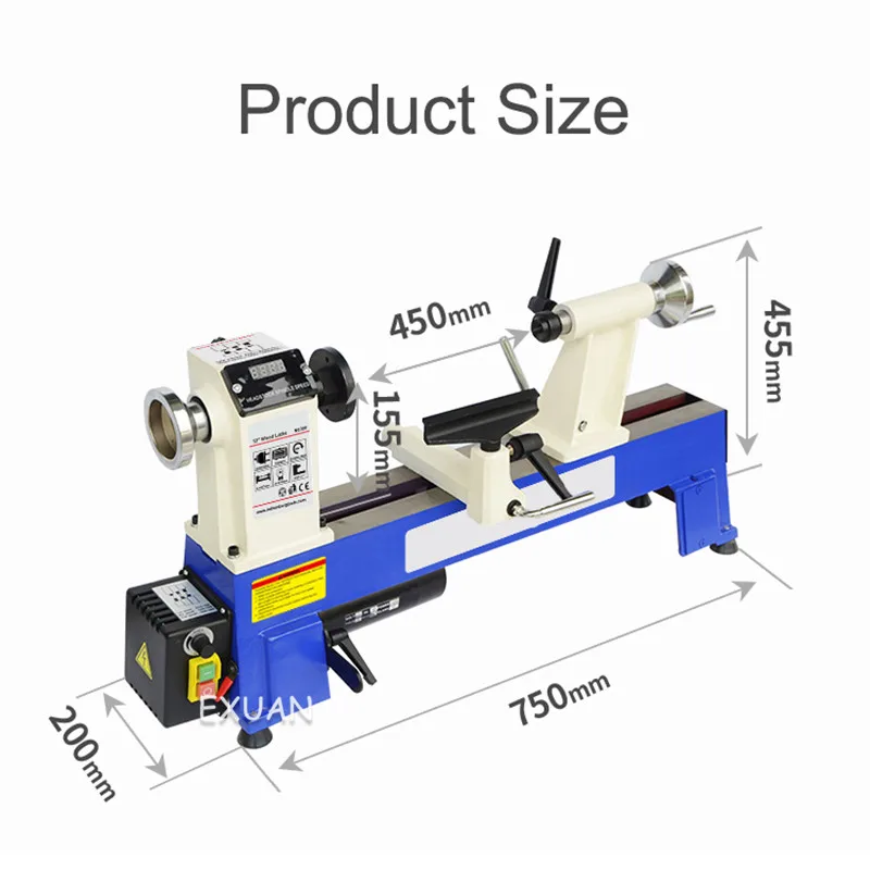 Бесконечная коробка передач деревообрабатывающий токарный станок миниатюрный