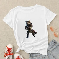marvel rocket raccoon t shirt funny superhero women shirt russia pop tops fashion street style unisex clothes urban dropshipping