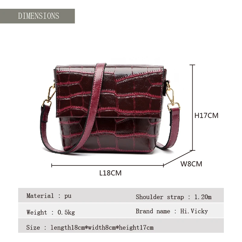

2020 New Summer Popular Classic Ladies Square Bag Fashion Red Women Messenger Bag High Quality Business Casual Shoulder Bag
