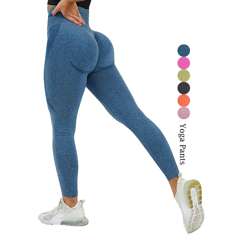 

Customize Logo 2020 Elasticity Tight Butt Lifter Fitness Wear Women Yoga Pants plus size clothing for women