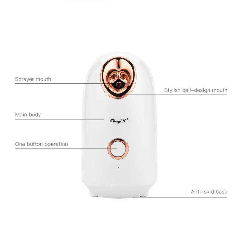 

150ml Nano Mist Facial Steamer Moisturizing Face Humidifier Skin Cleansing Facial Mist Sprayer Face Sauna Skin Care Device