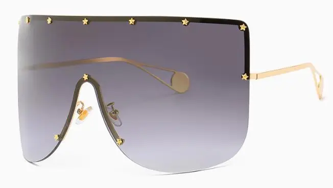 

Vintage Shield Mask Sunglasses Women Oversized Windproof One Peice Goggles Plastic Lenses 2050 Uv400 Protection Eyewear