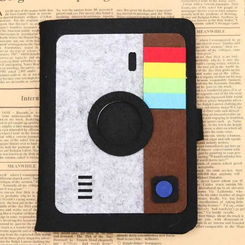 6 дюймов фетровая вставка Фотоальбом детский рост сувенир памятная книга Детский