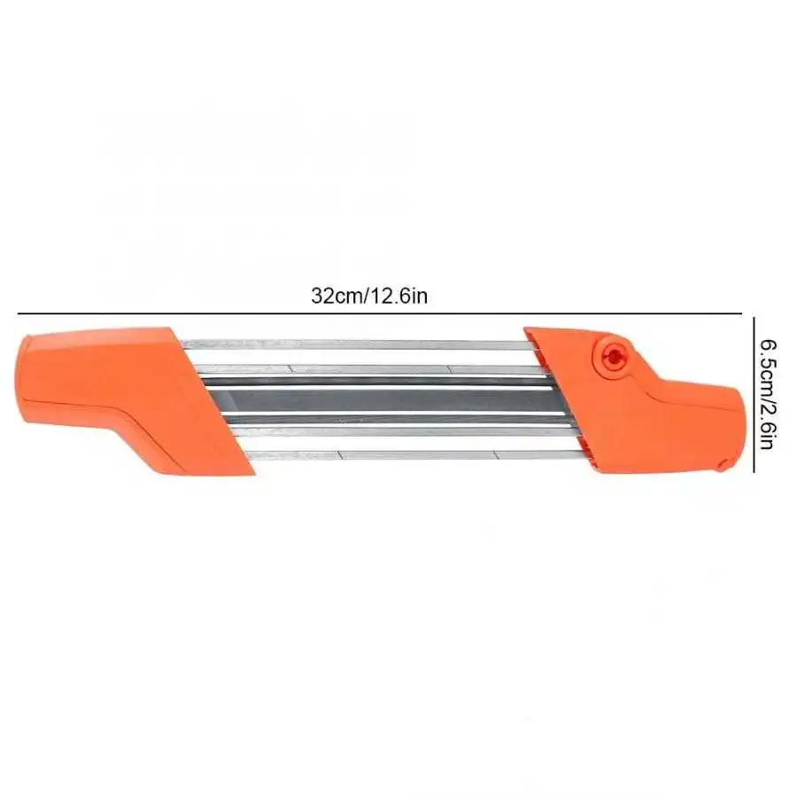 

2 in 1 Chainsaw Sharpener 3/8inp 4.0mm Woodworking Chainsaw Chain Teeth Sharpener Grinding Chain Stone Fit for STIHL 56057504303
