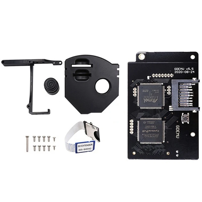 

Адаптер расширения для установки SD-карты эмулятор версии установочный комплект для Sega DreamCast GDEMU черная Золотая плата