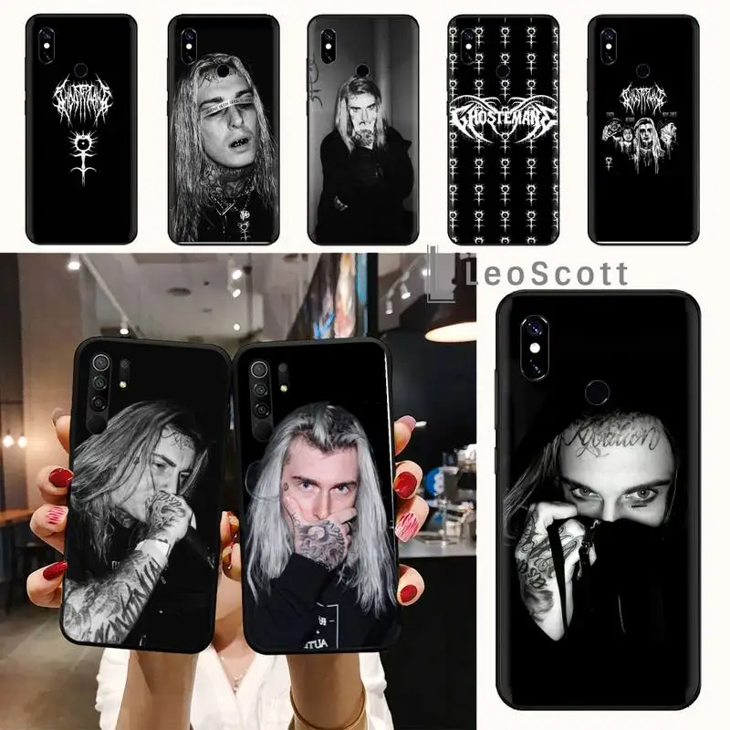 

Mercury Retrograde Ghostemane Phone Case For Xiaomi Redmi note 7 8 9 t max3 s 10 pro lite funda shell coque cover