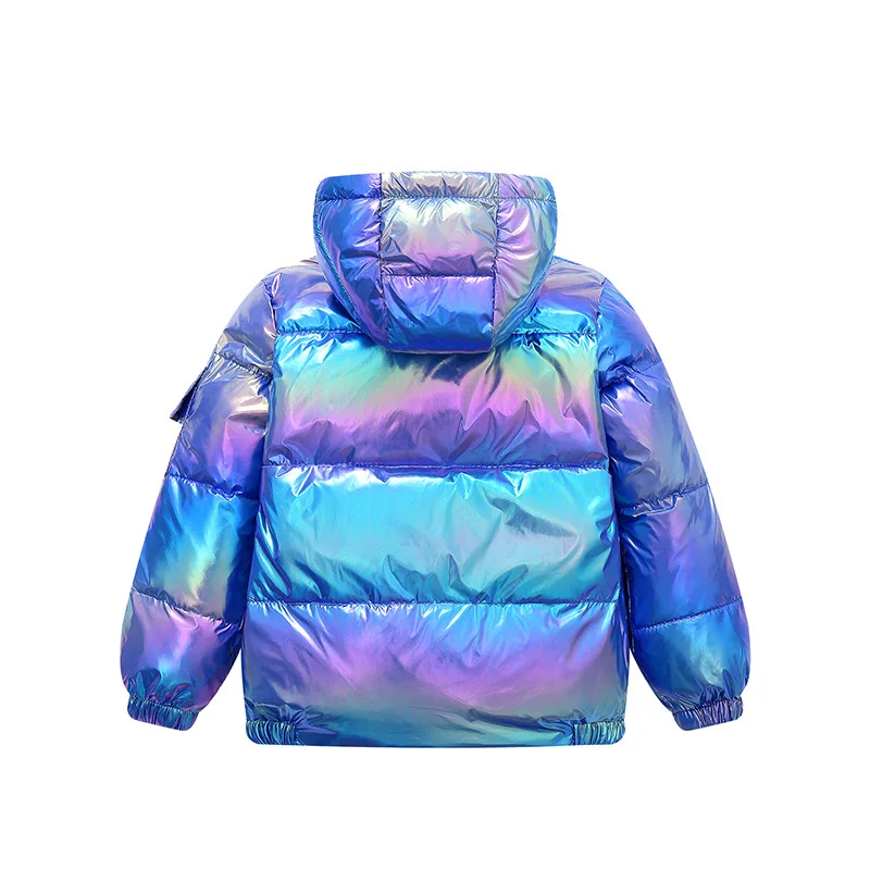 

Fashion Boys Coats Winter Jacket Kids Down Cotton Coat Waterproof Snowsuit Pink Gold Silver Jacket Hooded Parka Girls Down Coats