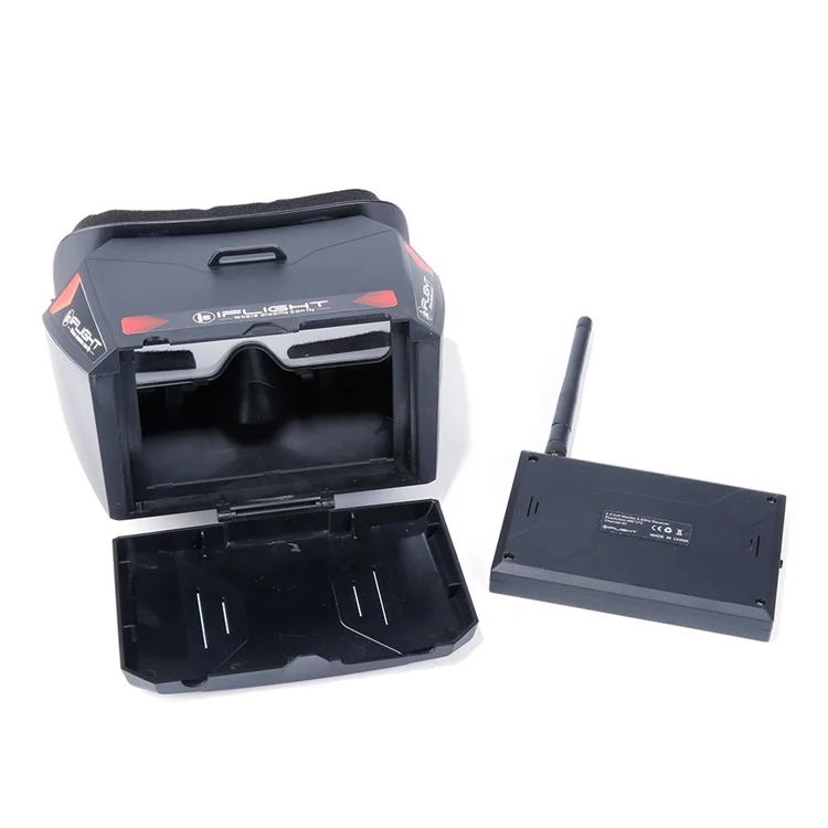 

Iflight 5.8G 40CH 4.3inch 480x272 DVR FPV Monitor Goggles for RC FPV Racing Freestyle Airplane Drones Beginner Novice
