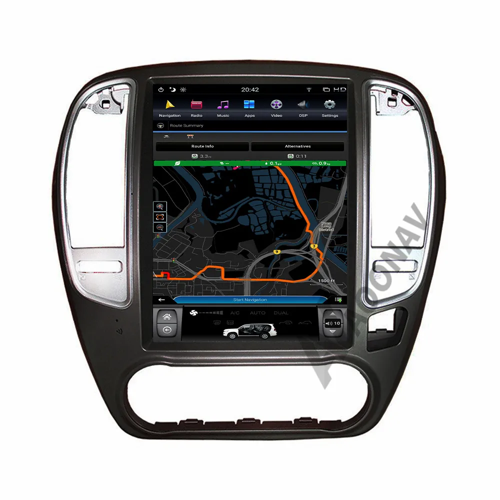 AOONAV 10 0 дюймов GPS навигация для-NISSAN SYLPHY 2009-2014 Автомобильный Радио dvd-плеер