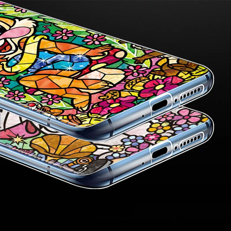 Silicone Cover Disney Mosaic Stitch Princess For Xiaomi Mi Note 11 11i 10i 10T 10 9 9T SE 8 Lite Pro Ultra Phone Case | Мобильные