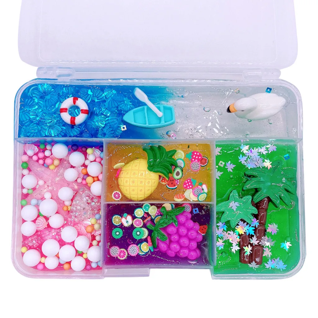 Подвеска слайм Морской мир 200 мл|Пластилин| |