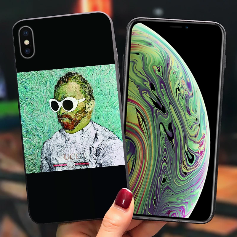 Ван Гог чехол для телефона OPPO Рино 2 Z A37 A83 A75 A77 A57 A53 A33 A59 F3 F5 F7 A1 A3 A1K A5 A9 2020 матовый из