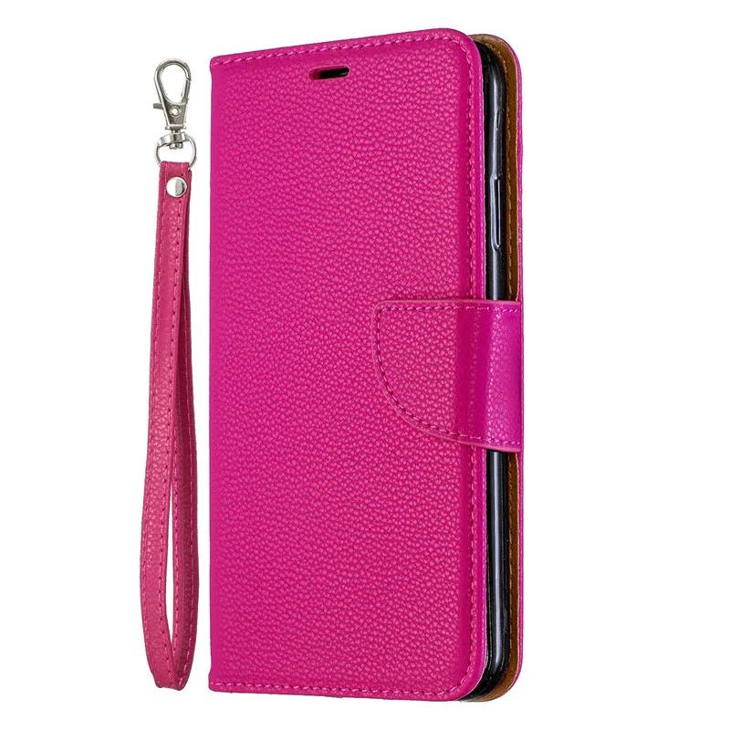 Red Lichi флип-Бумажник кожаный чехол для Redmi 7A Fundas для Xiaomi Redmi 7A 7 A 6 6A Note 7 K20 Pro Чехол-книжка Стенд чехол Капа - Цвет: Red