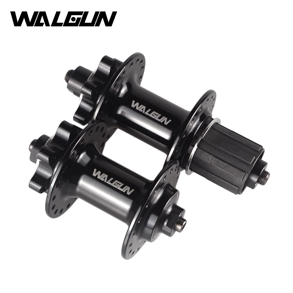 

WALGUN WG704 MTB Mountain Bike Hubs 32 36 Holes 100mm 135mm 6 Bolt Disc Brake Front Rear Bicycle Hub 32H 36H for Bike Wheelset