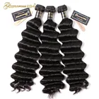 Свободные волнистые человеческие волосы, пучки для наращивания, человеческие волосы, бразильские 3 пряди, человеческие волосы для наращивания, естественный цвет