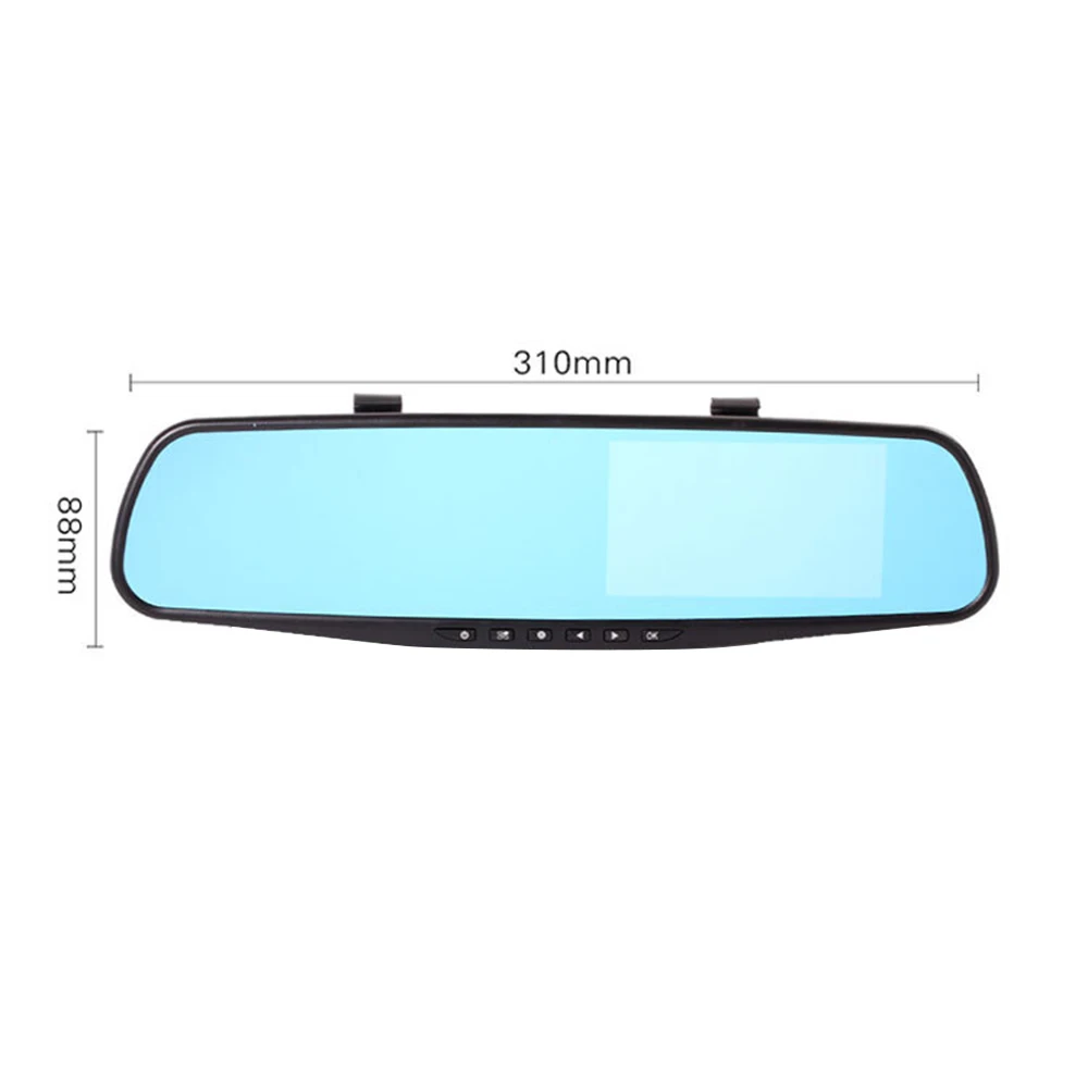 

4.0 Inch 1080P Car Rear View Mirror Dash DVR Video Recorder Camera Monitor Night Vision 120 Wide-angle Driving Recoder