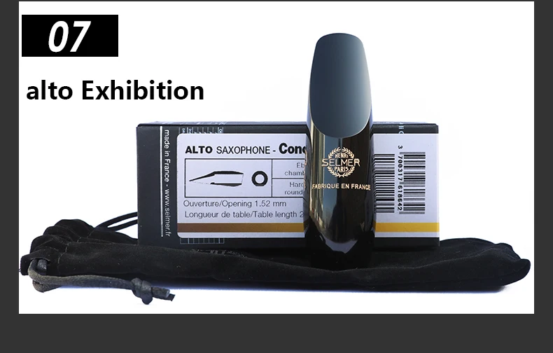 SELMER Sax бакелит мундштук сопрано альт тенор концепция