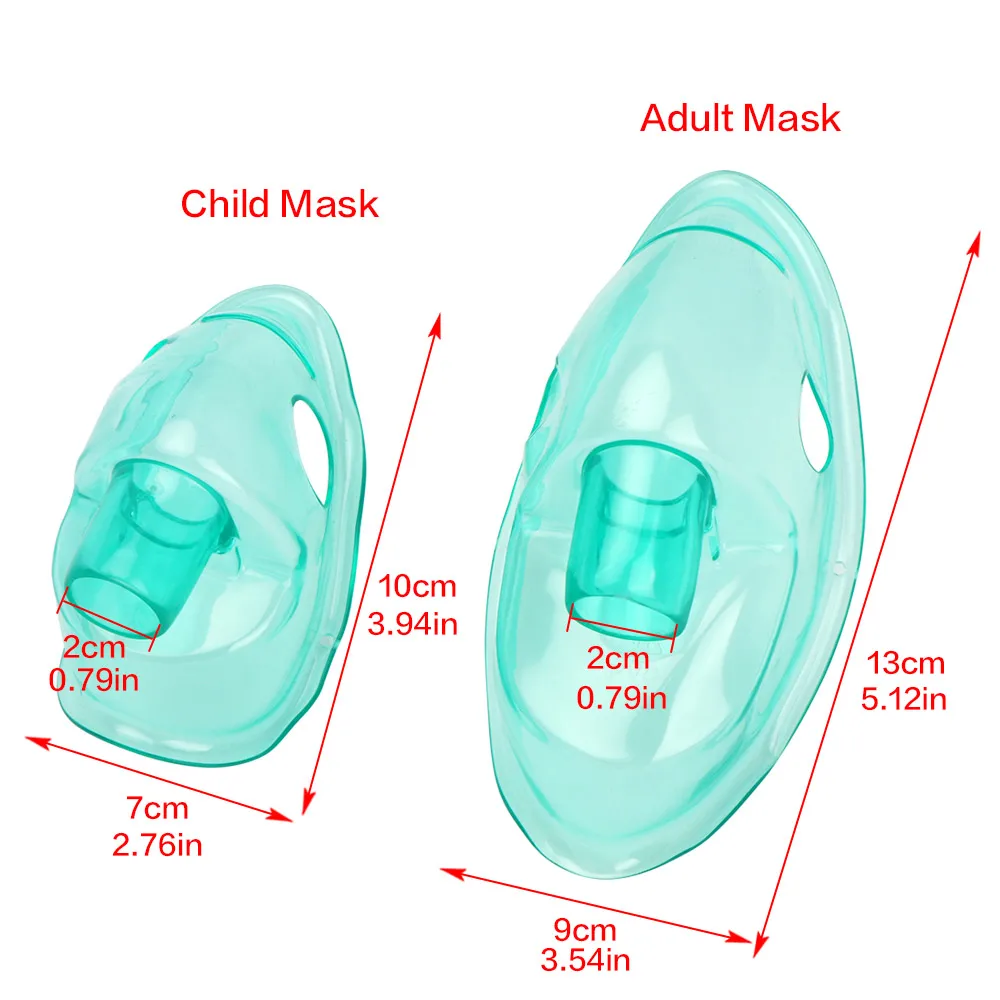 Nebulizer Accessories Spray Mask Mouth Nose tube Filters Atomizer Cup Catheter Inhaler Set Medical Compressor |