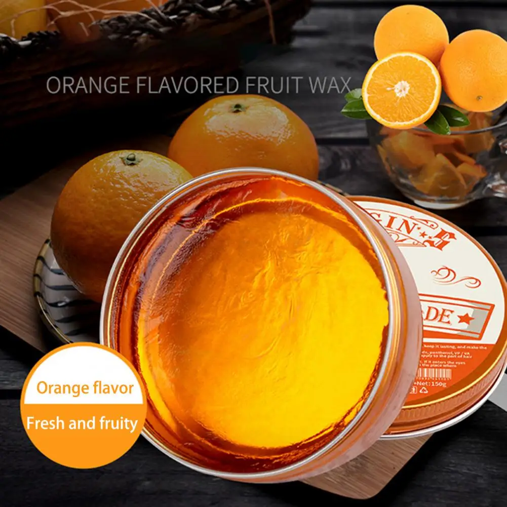 Мини 150 г в коробке водорастворимый красочный воск для волос с ароматом крем
