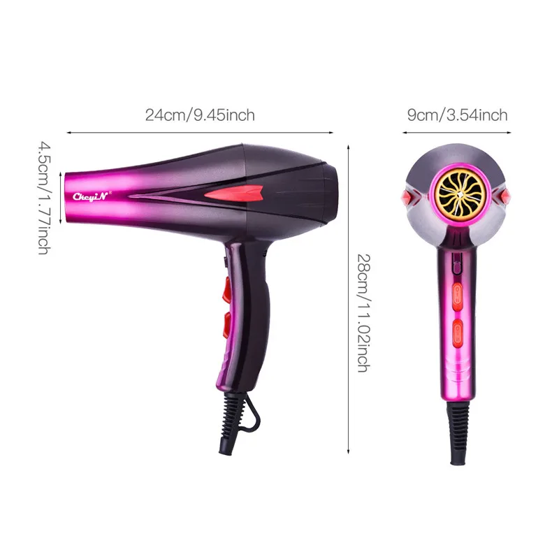 

4000W Electric Hair Dryer Professional High-power Blow Dryer for Salon Strong Power Blowdryer Hot and Cold Wind Hair Drying Tool