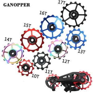 10T 11T 12T 13T 14T 15T 16T 17T Горный Дорожный велосипед задний переключатель передач ролик Керамический направляющий подшипник Jockey колесо для Shimano Sram