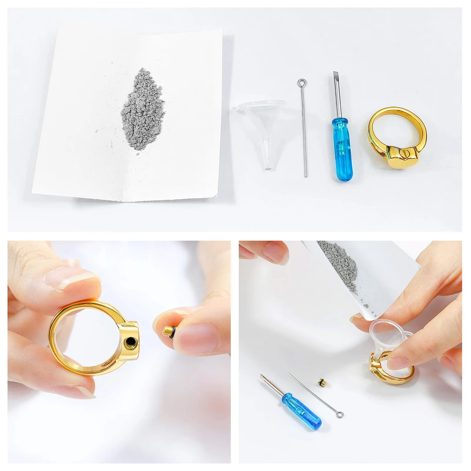 Кольцо женское из титановой стали в форме сердца | Украшения и аксессуары