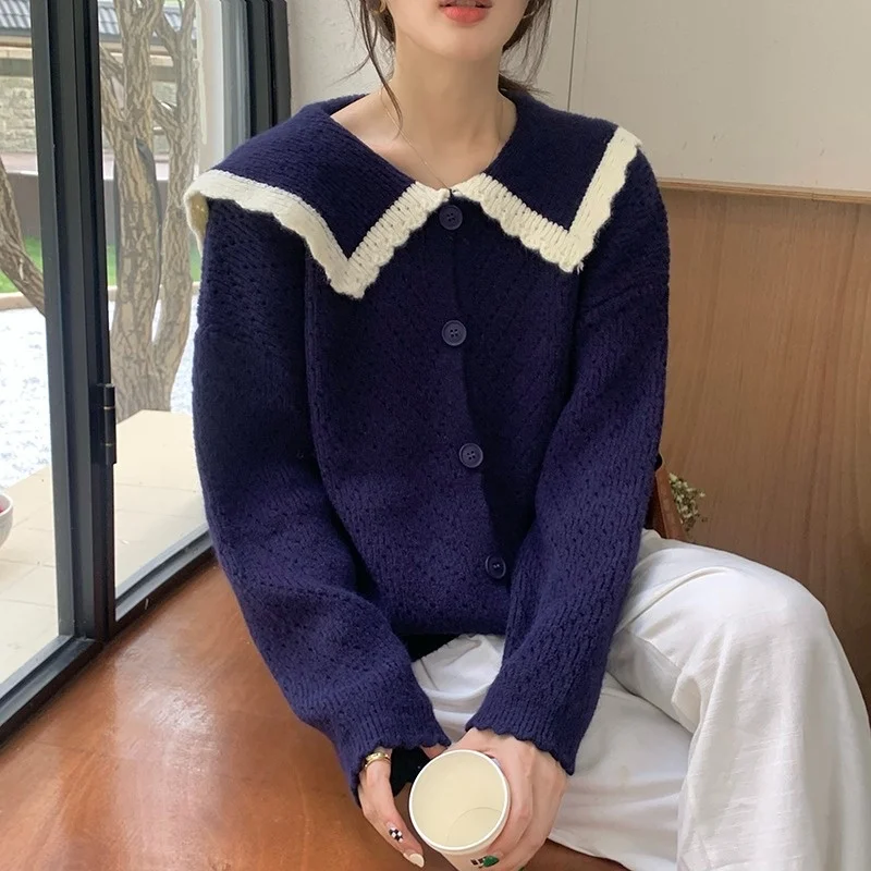 

Осень 2021, зимний свитер, женские топы, вязаный пуловер, женская мягкая теплая толстая верхняя одежда