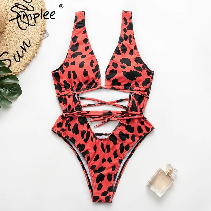 Женский цельный купальник Simplee привлекательный купальный костюм с пуш ап и