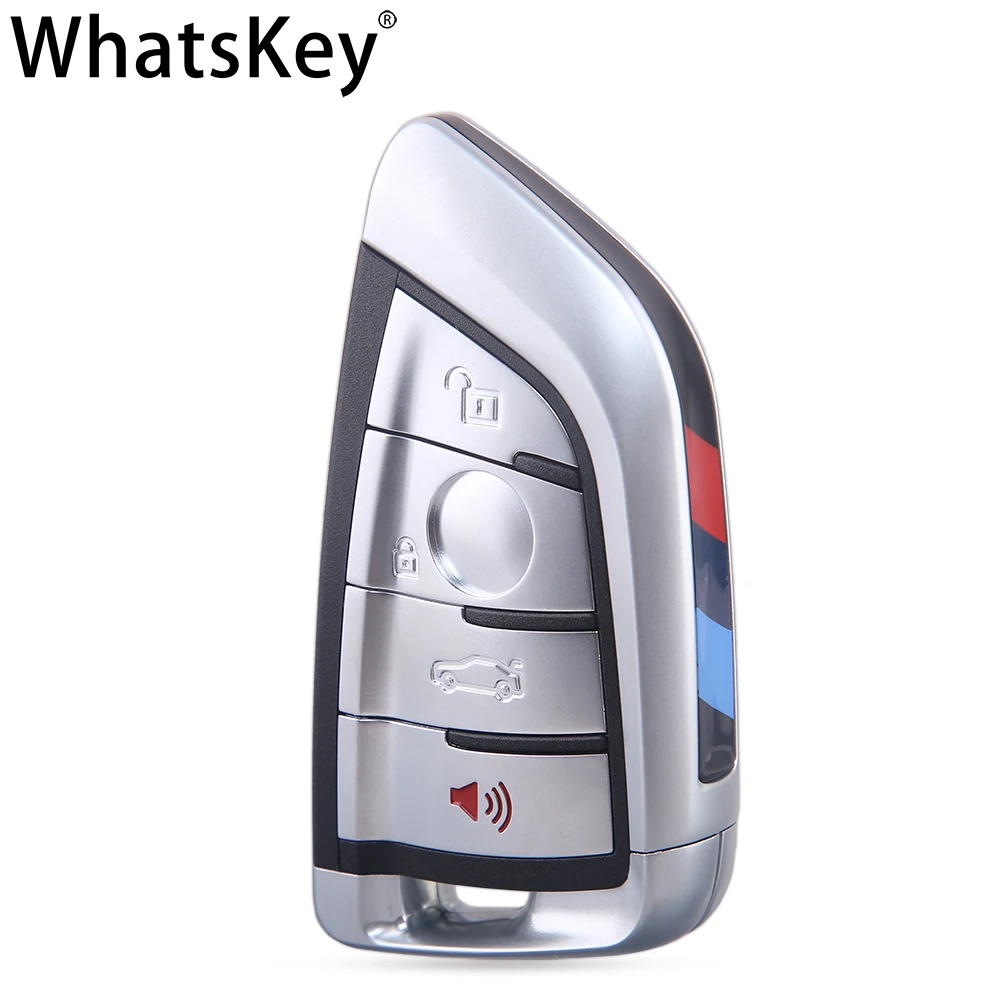 Кнопочный чехол для смарт-карты WhatsKey 3/4 вставка ключа BMW X1 X3 X5 X6 F48 F39 F10 F22 F30 G30 G20 530 525