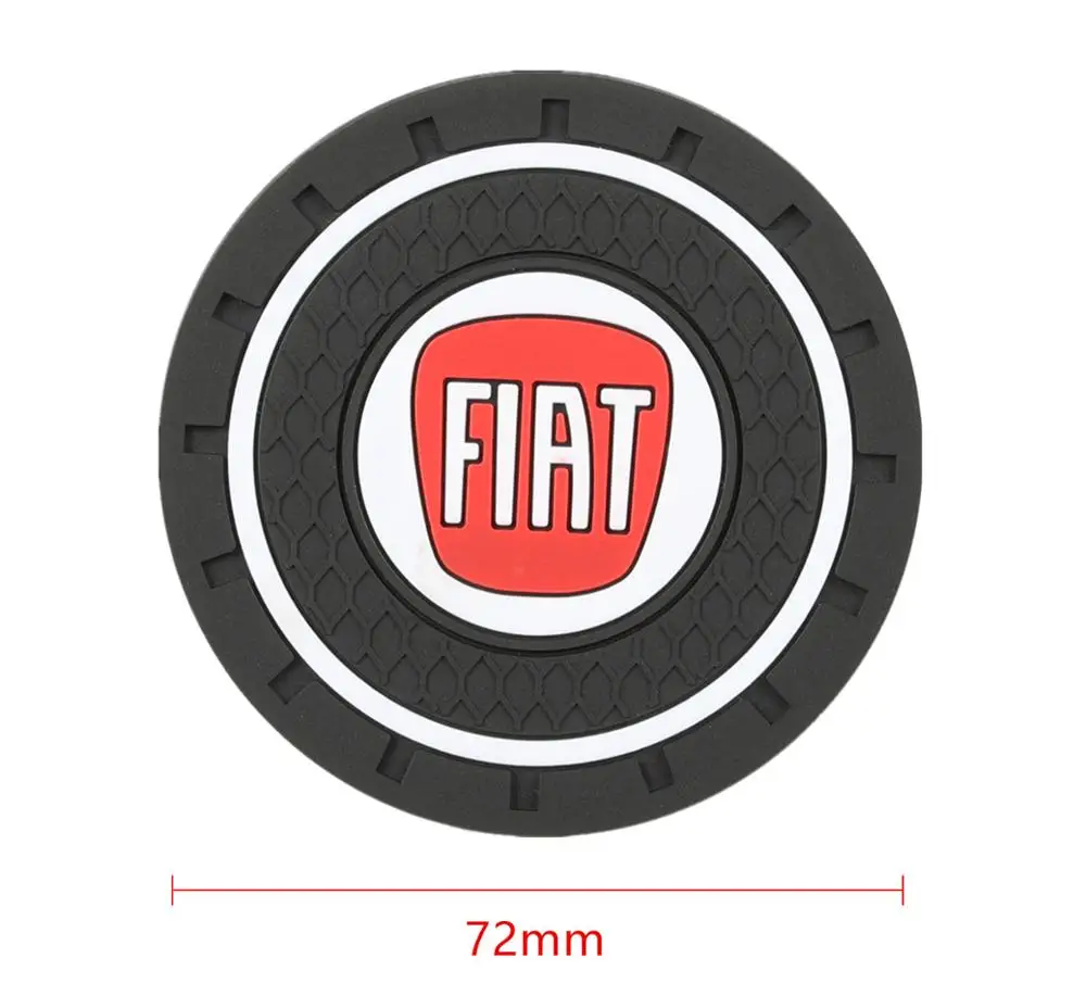 Держатель для бутылки с водой 2 шт. Нескользящие Коврики Fiat Panda Bravo Punto Linea Croma 500 595
