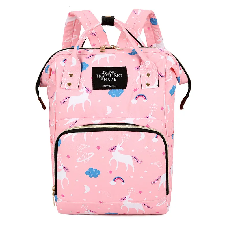 

39*23*15CM Backpack Mommy Bag Large Capacity Stroller Mummy Baby Bag Multifunction Waterproof Outdoor Travel Diaper Bag For Mom