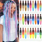 Синтетические прямые волосы для наращивания, 28 дюймов, 90 г