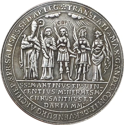 

Копия австрийских монет 43 мм, 1682