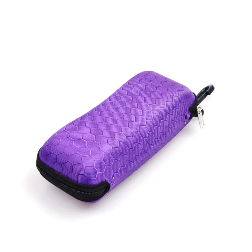 Новинка модный портативный прямоугольный чехол на молнии для солнцезащитных