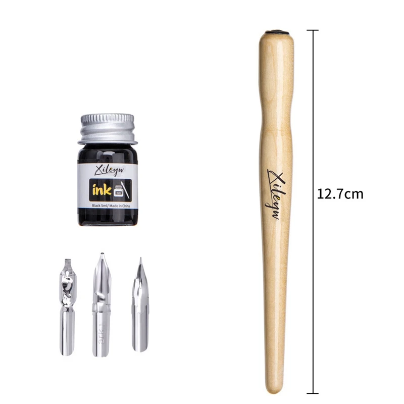 

XILEYW Brush Set 3 Pieces Cartoon Cartoon Pen Designer Brush Set Beginner Set Suitable for Art Design/Art Students/Art Lovers