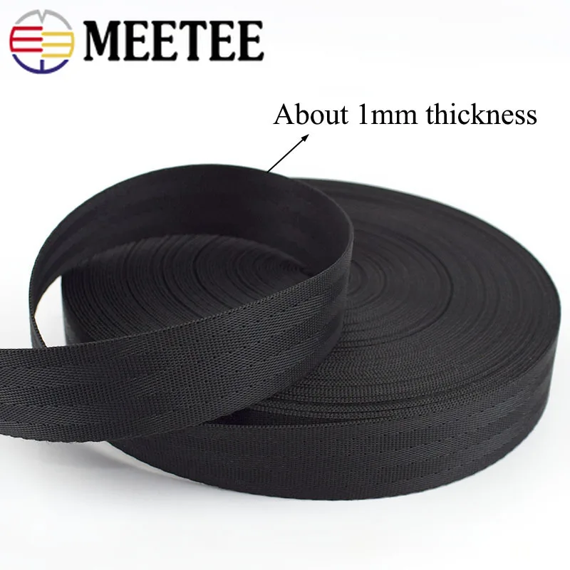 Meetee 5 метров 20 50 мм полиэстер нейлоновые лямки лента DIY ручной ребенок