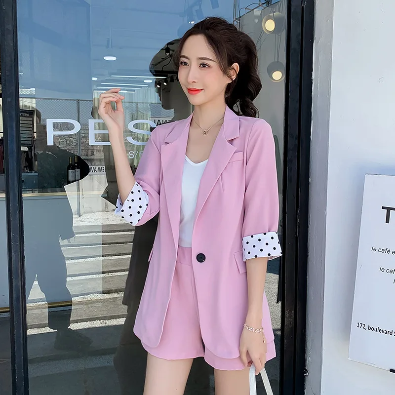 Маленький женский пиджак весна 2020 новая Корейская версия приталенного костюма с