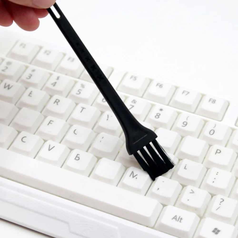 

25pcs Hair Clipper Brush Humidifier Cleaning Brush Small Razor Brush (Black)