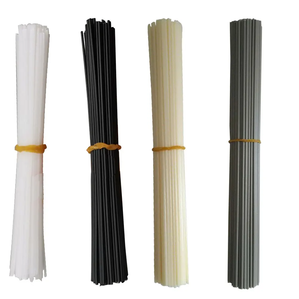 

50 PCS Non-Toxic Tasteless Plastic Welding Rods Length 250mm ABS/PP/PVC/PE Welding Sticks For Plastic Welder Bumper Repair
