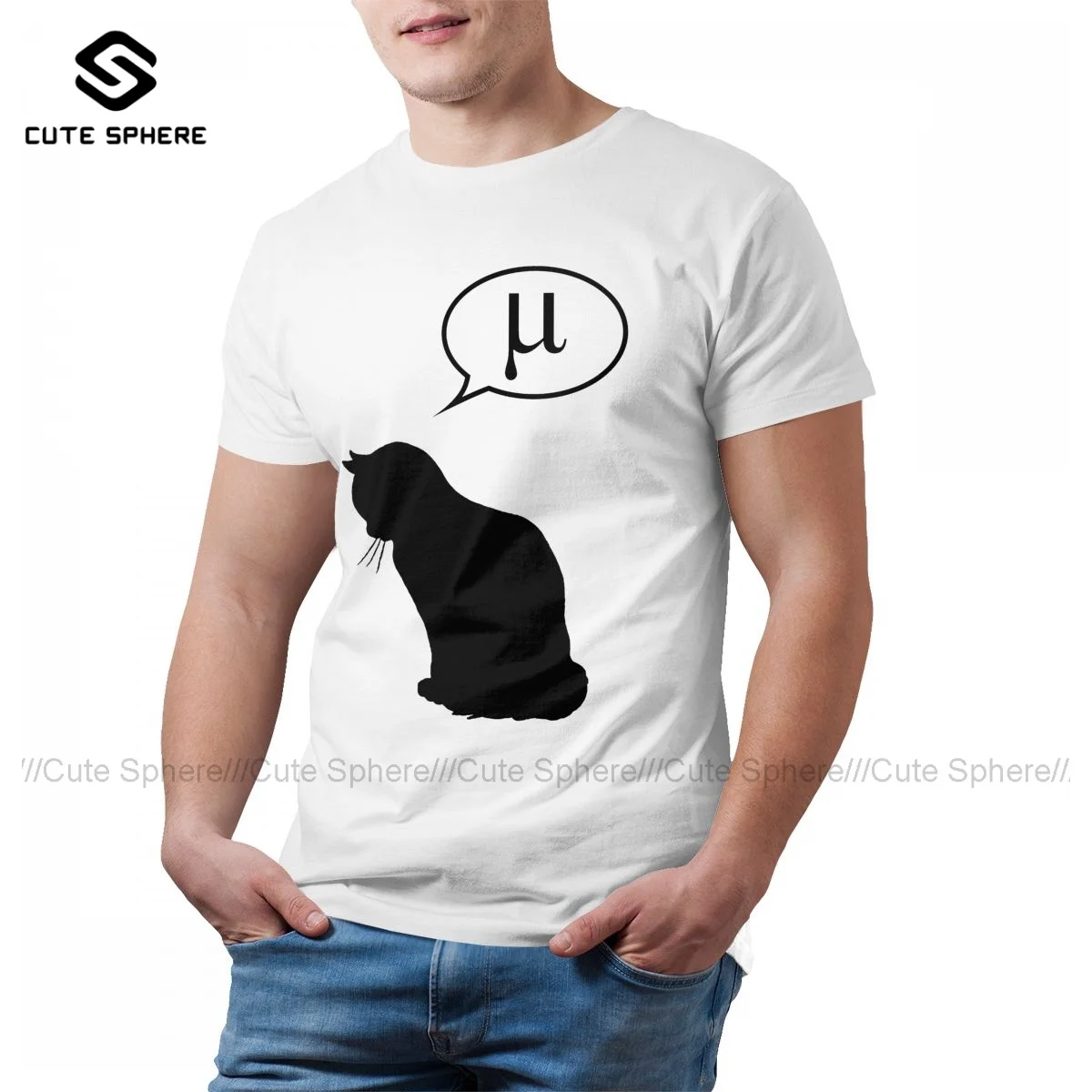 

Cat T-Shirt Classic Cute Cotton T Shirt Graphic Short Sleeves Tshirt Men 3xl