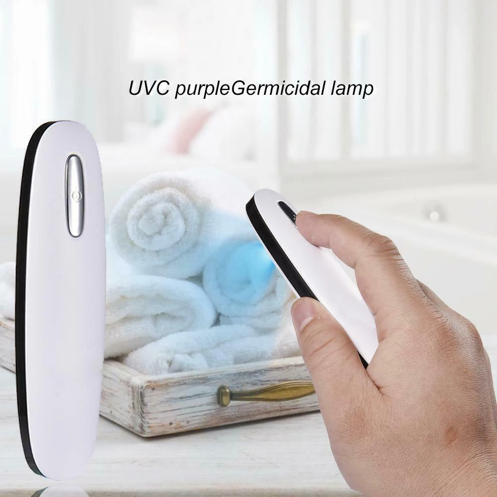 Портативная ультрафиолетовая лампа USB перезаряжаемая Светодиодная стерилизатор
