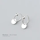 Modian 2019 Осенняя мода нерегулярные Серьги Подвески классические круглые золотые украшения для женщин Подарок на годовщину