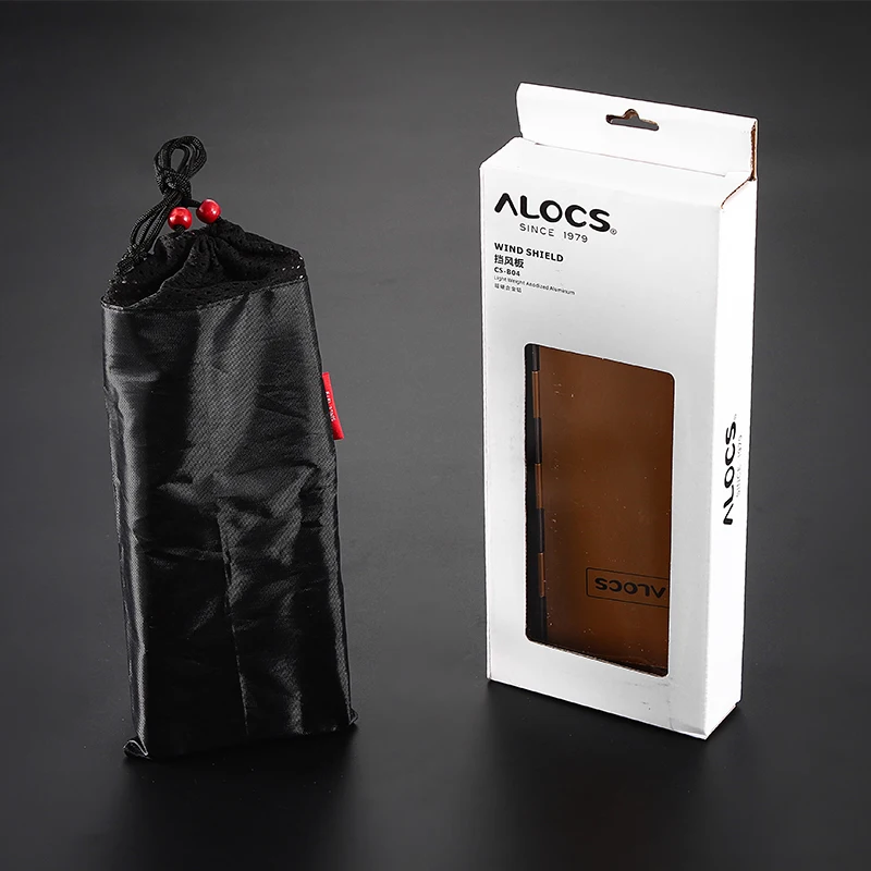 Alocs CS B04 напольная плита ветровое стекло спиртовая газовая Пешие прогулки кемпинг