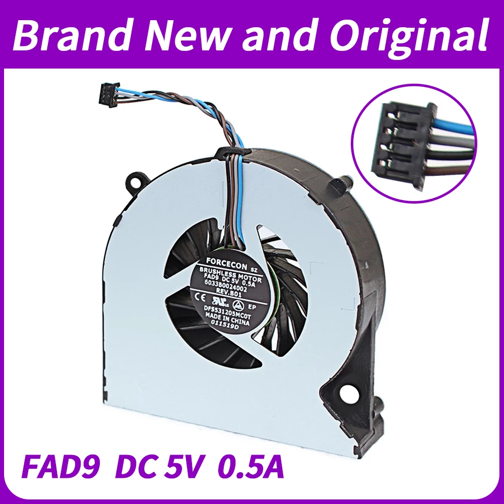 Новый ноутбук центральный процессор Охлаждающий вентилятор для HP ProBook 4535S 4730S 4530