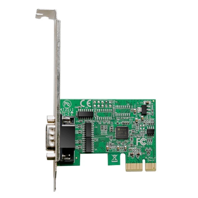 DIEWU AX99100 Pcie к одному последовательному порту RS232 промышленная Плата расширения