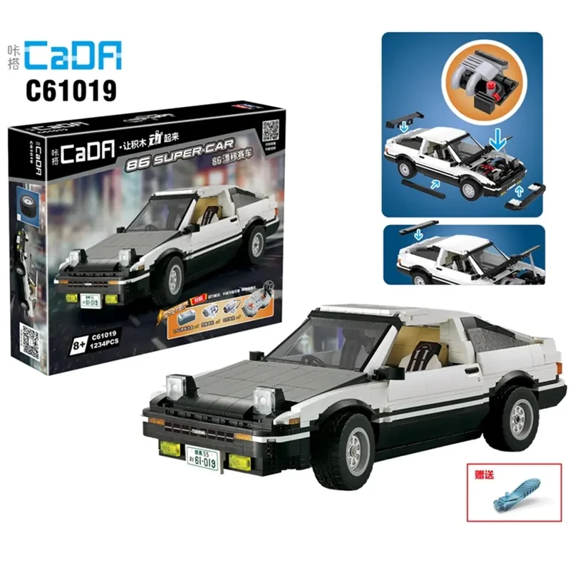 Lepinblocks cada C61019 AE96 Technic серия супер спортивный гоночный автомобиль MOC строительные