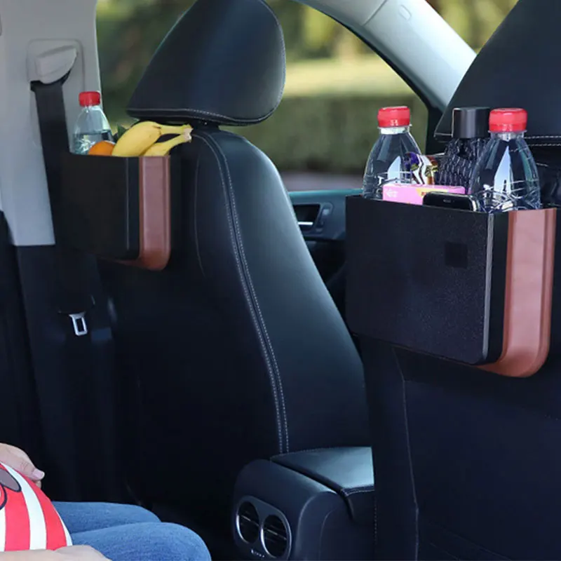 Складной Подвесной контейнер для мусора на заднее сиденье автомобиля мусорный